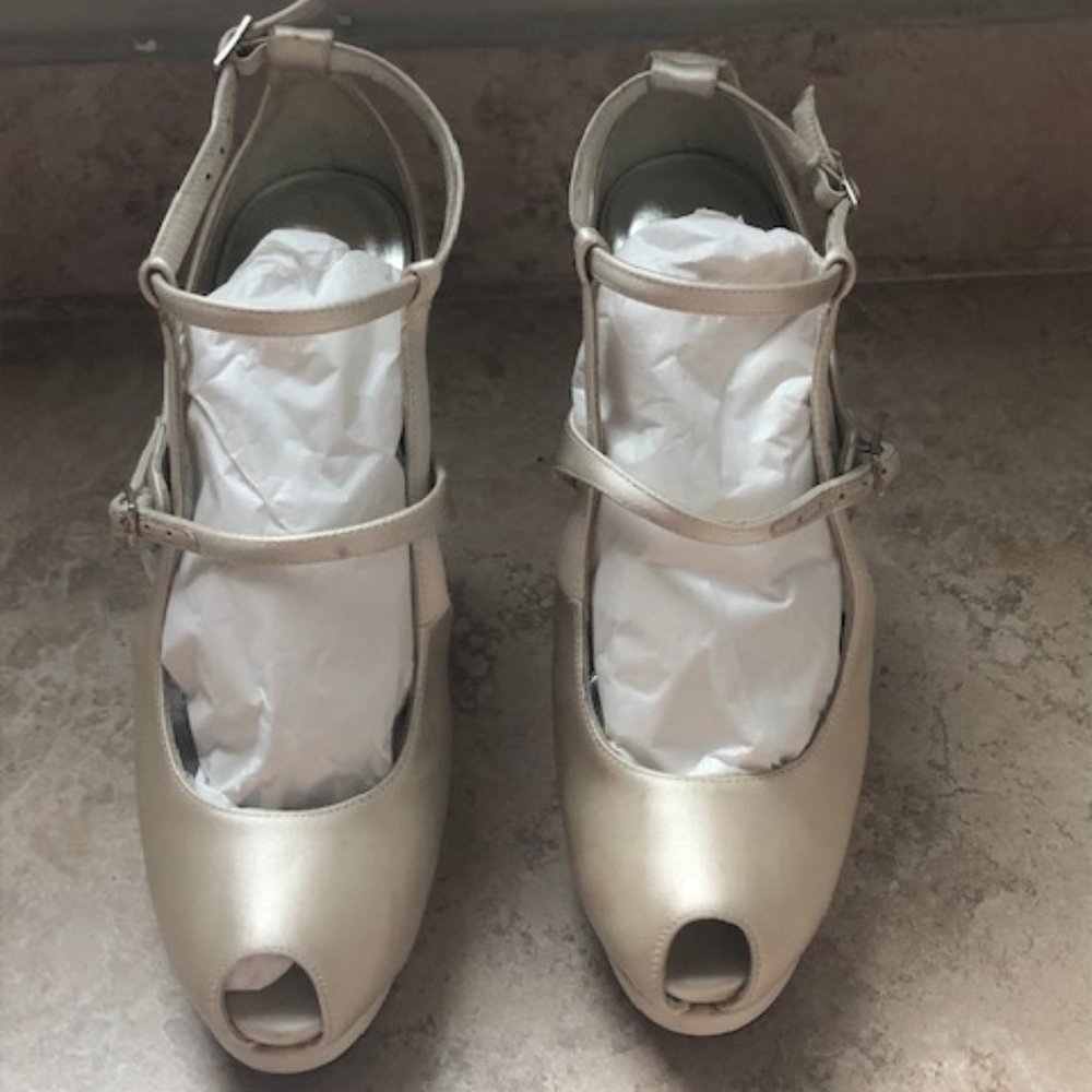 Stewart Weitzman Satin Heels